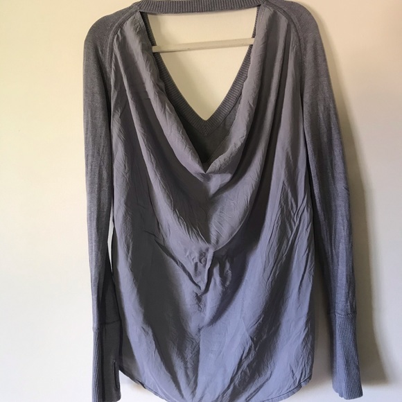 Lululemon Unity drape back sweater - Picture 2 of 5